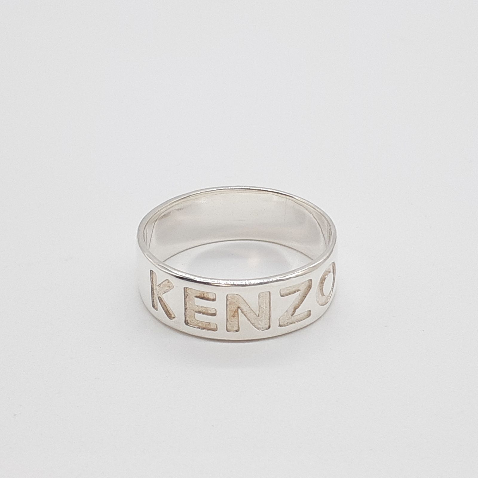 KENZO ケンゾー リング SILVER 925 シルバー ロゴリング 彫刻 - メルカリ