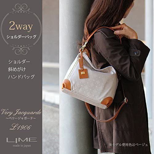 ショルダーバッグ 本革 軽量 撥水 2way lime 1906 ベージュ 革 - メルカリ