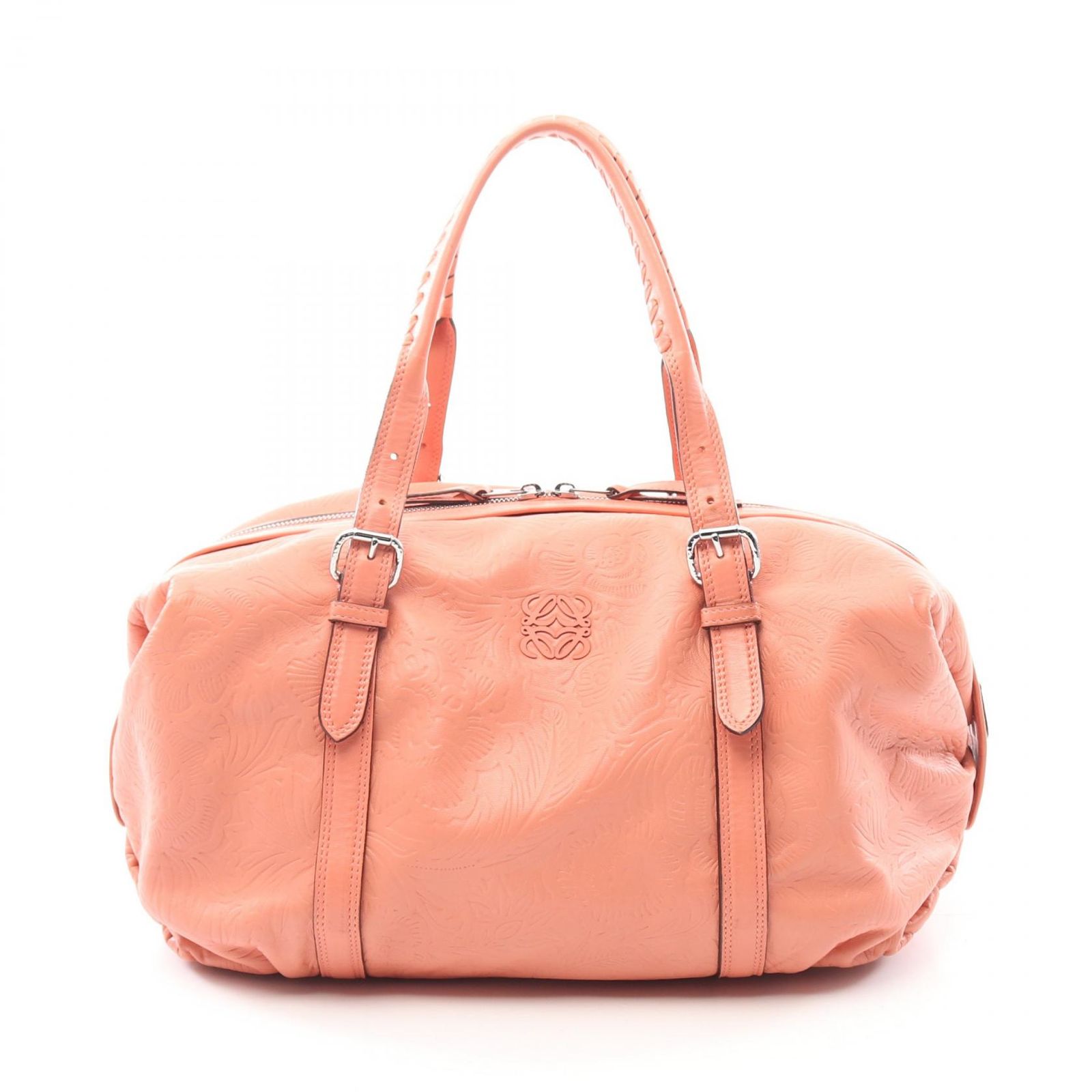 値下しました【LOEWE ラムレザー トートバッグ】赤 新品同様 ロエベ × ガンダム レザー アイボリー レッド