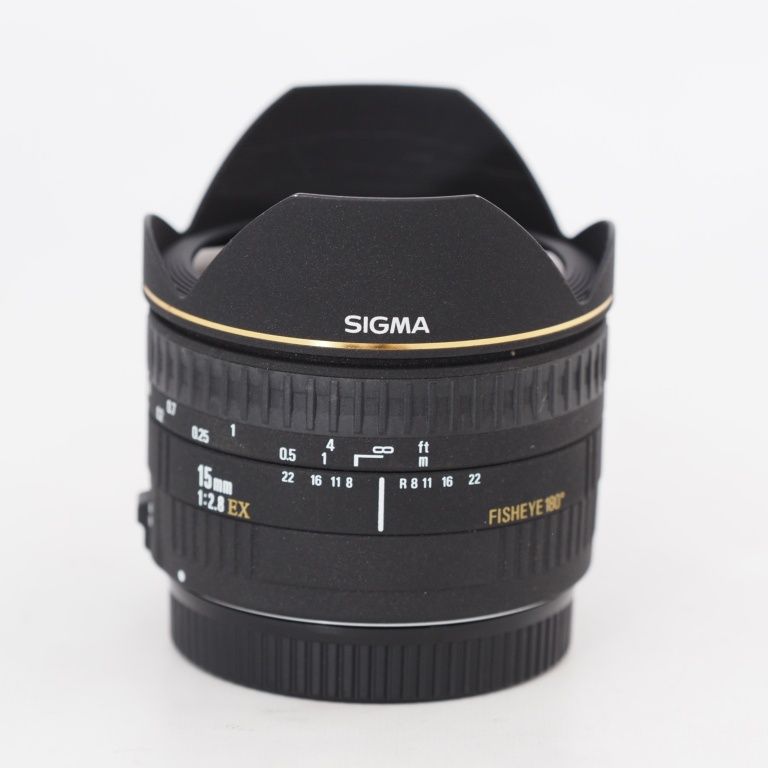 4月中のみ出品】SIGMA単焦点 魚眼レンズ 15mm F2.8 ニコン用 【公式通販】
