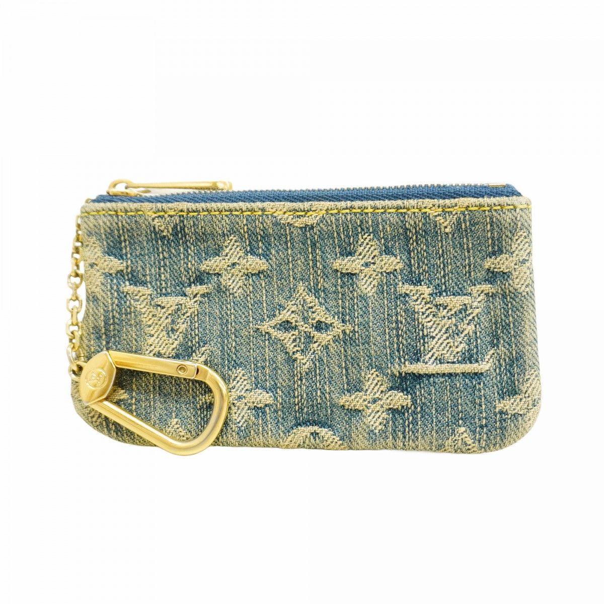 LOUIS VUITTON ルイヴィトンデニム ポシェットクレケース LV × TM カードキーケース ポシェット・クレ モノグラム・デニム