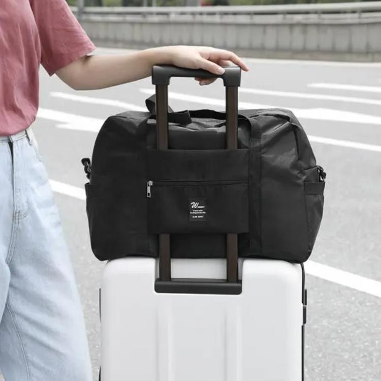 【新品未使用】キャスコ　ボストンバッグ　ショルダーベルト付き　ブラック レジャー 旅行 大容量 軽量 丈夫 ボストンバッグ 実用的