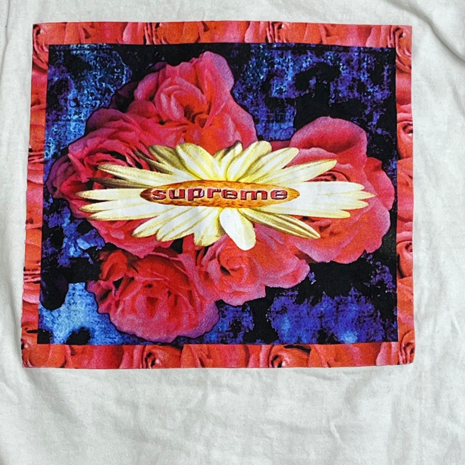 Supreme 花柄 長袖カットソー floral ロンT レース ロゴ L レア】supreme シュプリーム bloom Tee ロングTシャツ S ロゴ プリント
