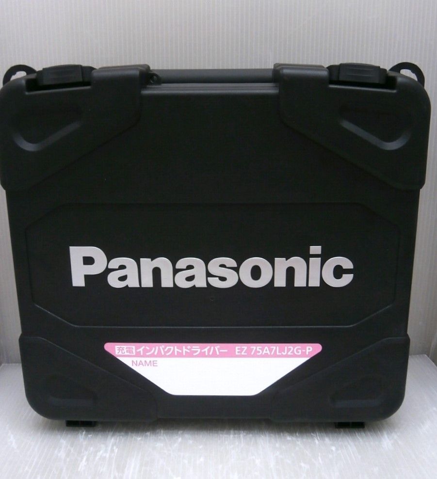 ☆ Panasonic 充電 インパクトドライバ デュアル ピンク EZ75A7LJ2G-P