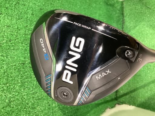 ピン G440 MAX 3W フェアウェイウッド FW PING TOUR 2.0 BLACK 75 FW フレックスS メンズ 男性用 右利き 右用 Cランク ゴルフクラブ