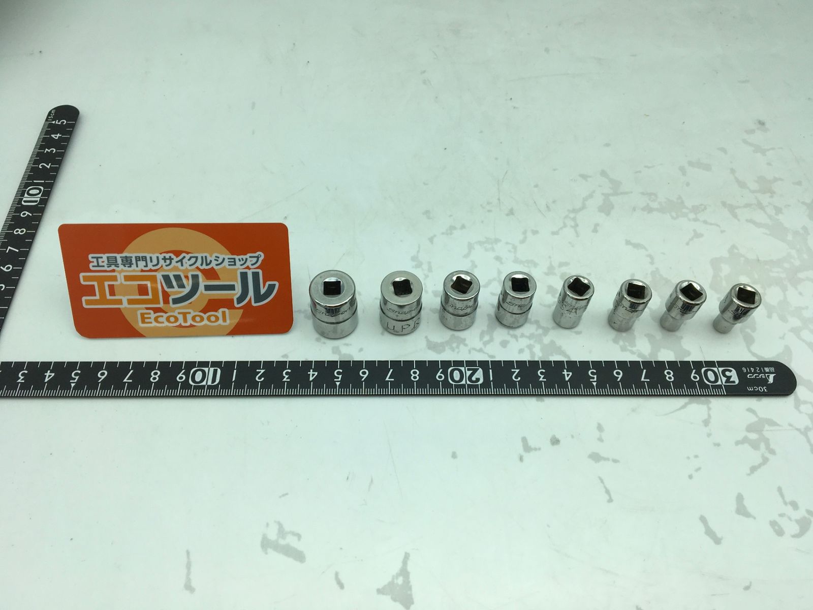 品 〇Snap-on スナップオン インチサイズ ソケット 8個セット TMD6.7.9.10.12.14.16.18 ITE2IF7XZIDC エコツール小牧ｲﾝﾀｰ店 M02