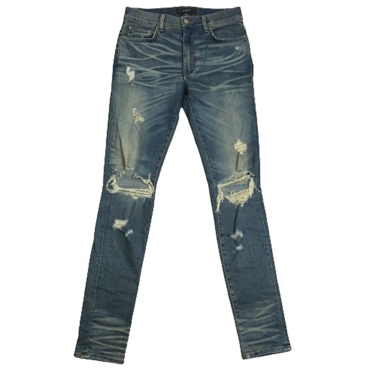 AMIRI アミリ ダメージ加工 スキニージーンズ デニムパンツ
