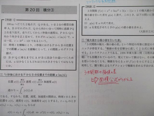 UP25-037 鉄緑会 高2 数学実戦講座I/II/問題集 第1/2部 テキストセット