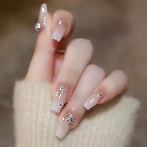 0062】ジェルネイルチップ♥グラデーションワンホン ちゅるん 0062】ジェルネイルチップ♥グラデーションワンホン ちゅるん