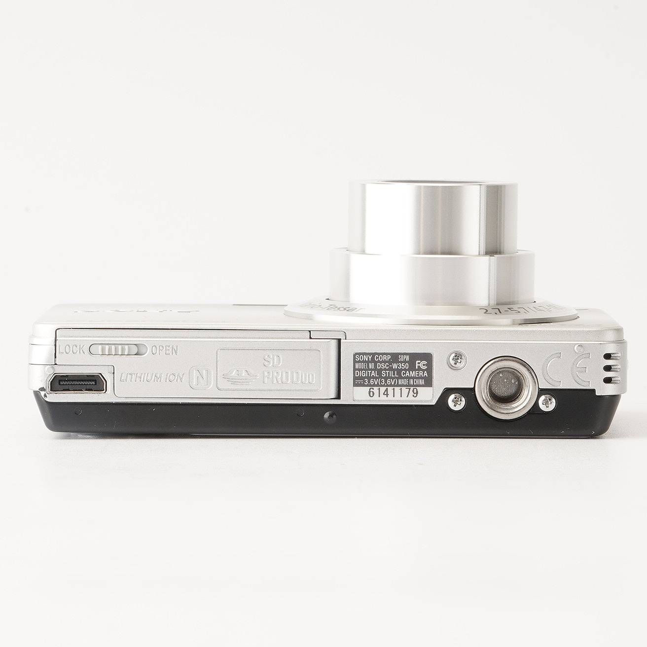 ソニー Sony Cyber-shot DSC-W350 シルバー SONY ソニー デジタル
