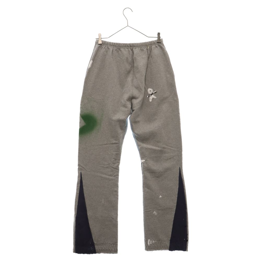 GALLERY DEPT. (ギャラリーデプト) GD LOGO PAINTED FLARE SWEAT PANTS ペイント加工  フレアスウェットパンツ グレー - メルカリ