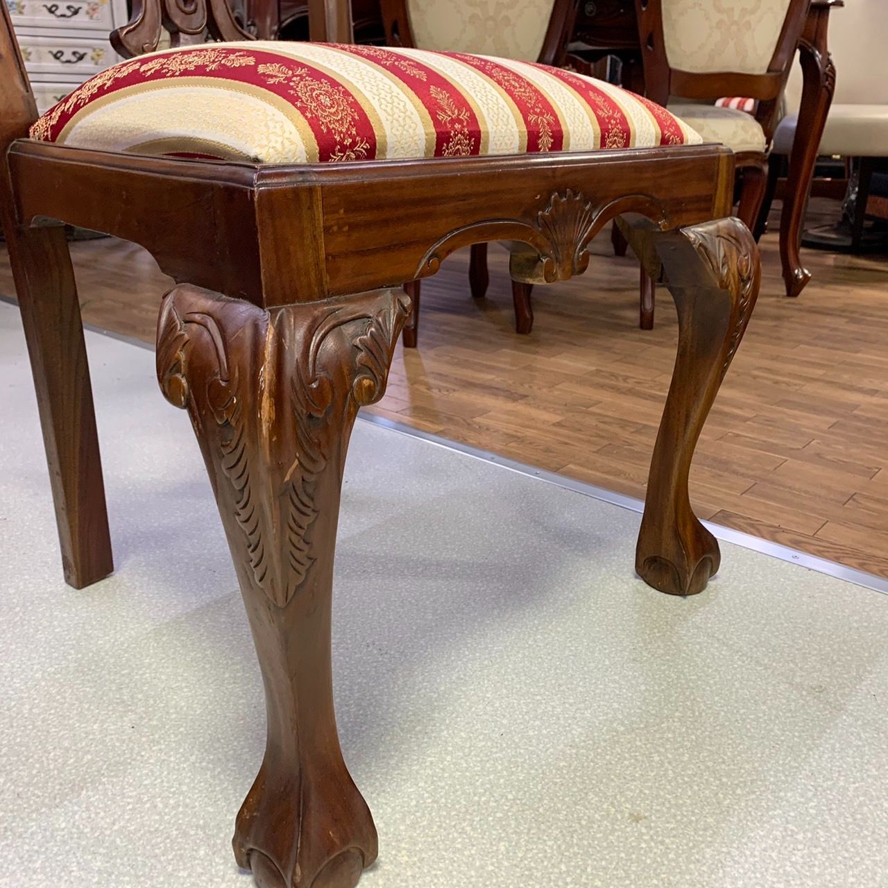 椅子①イギリスアンティーク 大塚家具 ダイニングチェア カテゴリー