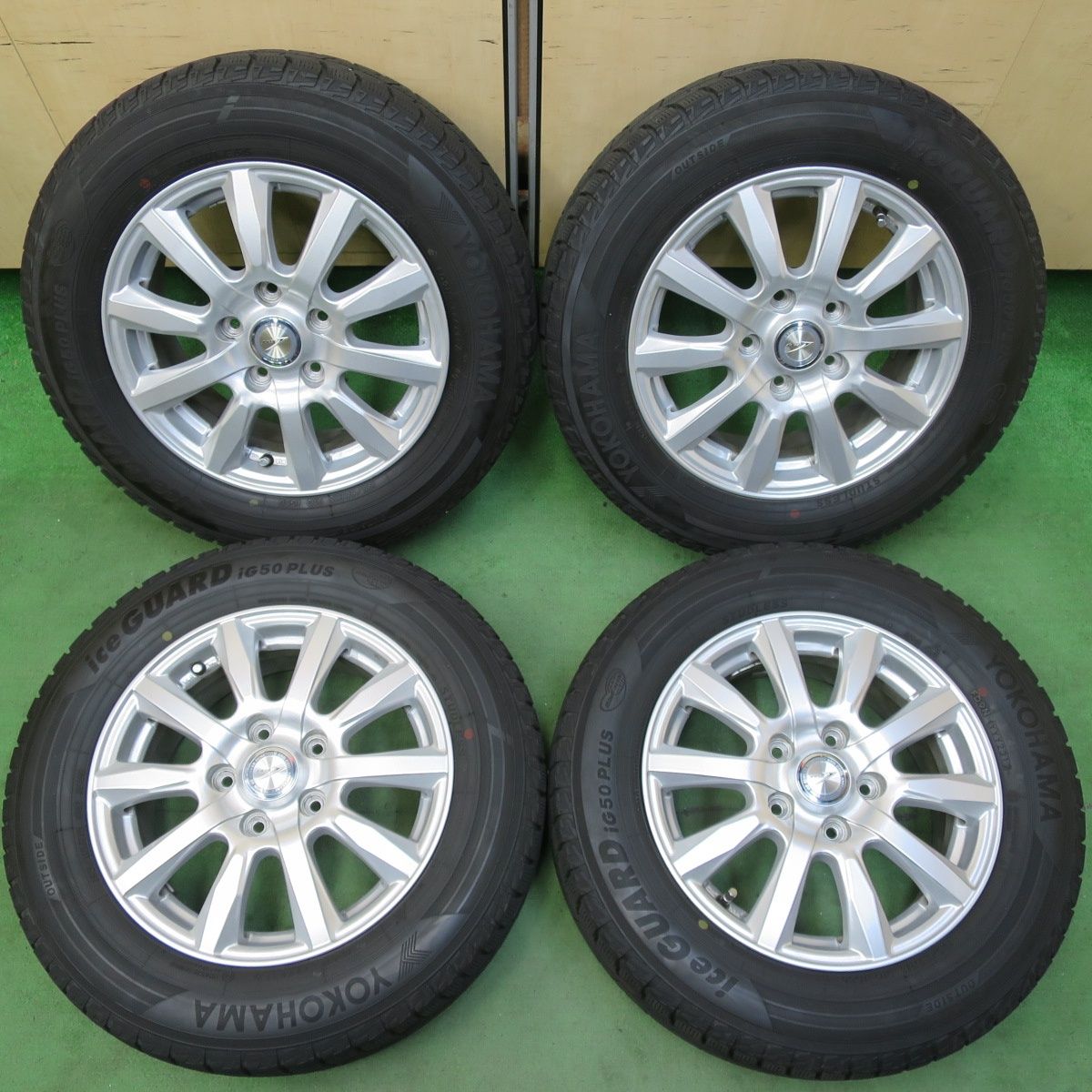 キレイ☆スタッドレス 195/65R15 ヨコハマ アイスガード iG50 プラス 