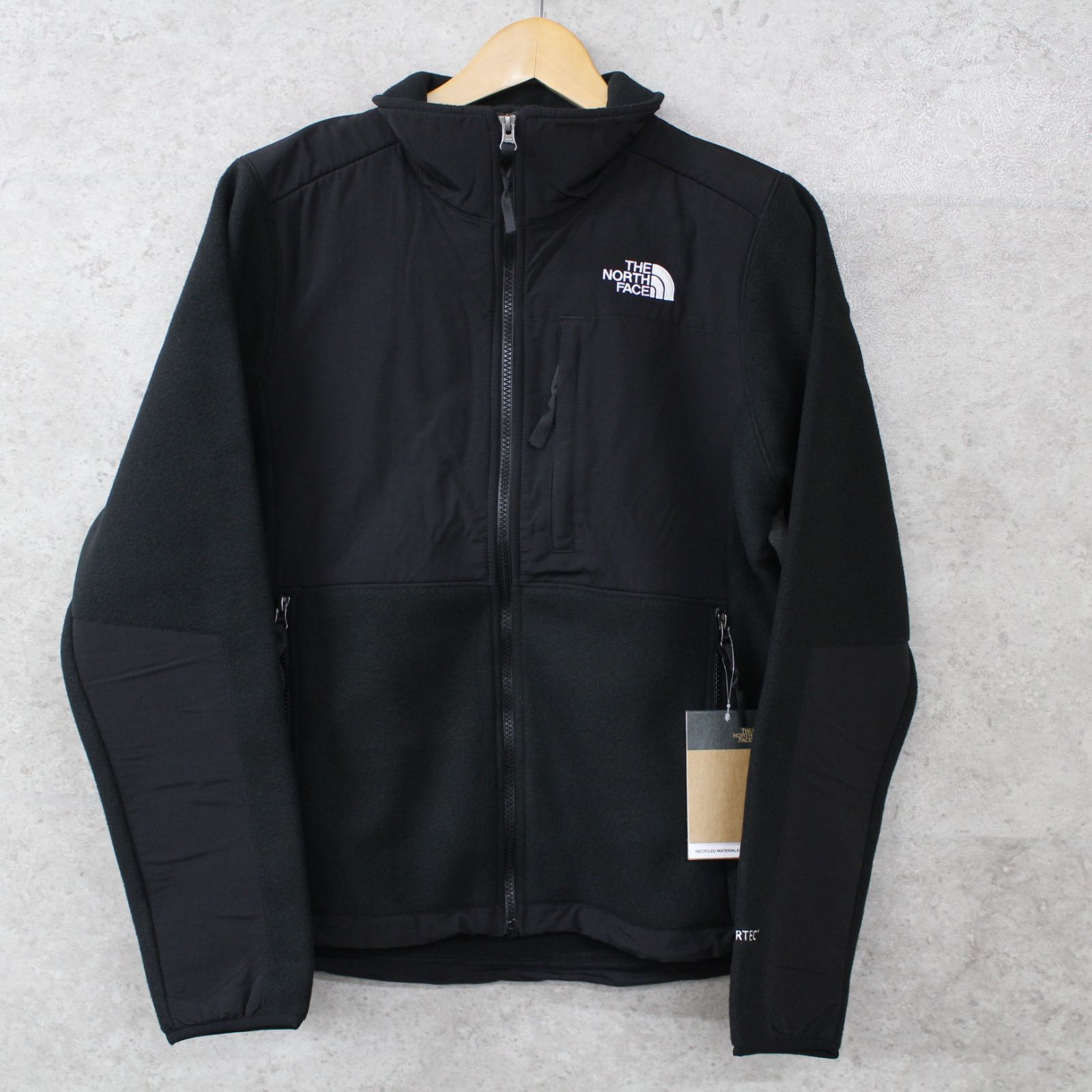 S085)【タグ付き未使用/参考5.3万】THE NORTH FACE/ノースフェイス W DENALI JACKET/デナリジャケット  NF0A7UR6 Mサイズ ブラック フリースジャケット レディース