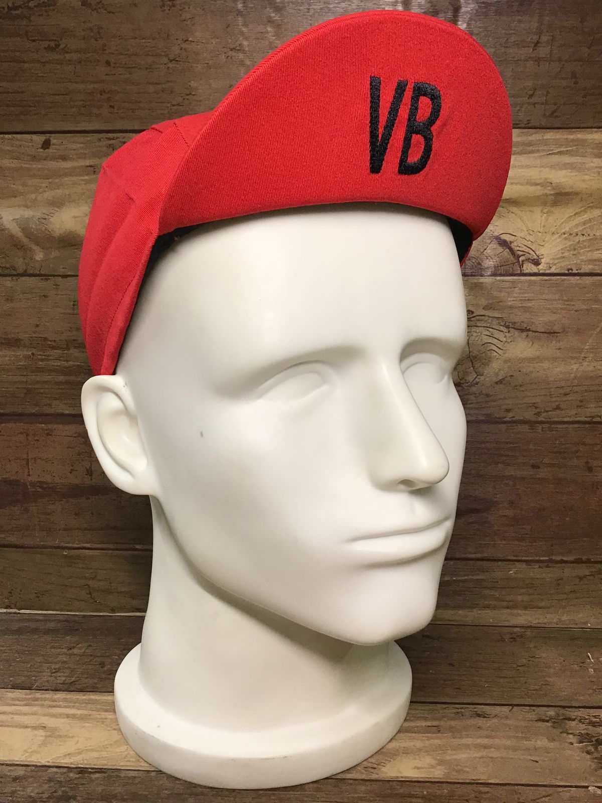 HM281 VELOBICI ヴェロビチ Velobici RIDE CAP サイクルキャップ BK/RED BLACK/RED L/XL