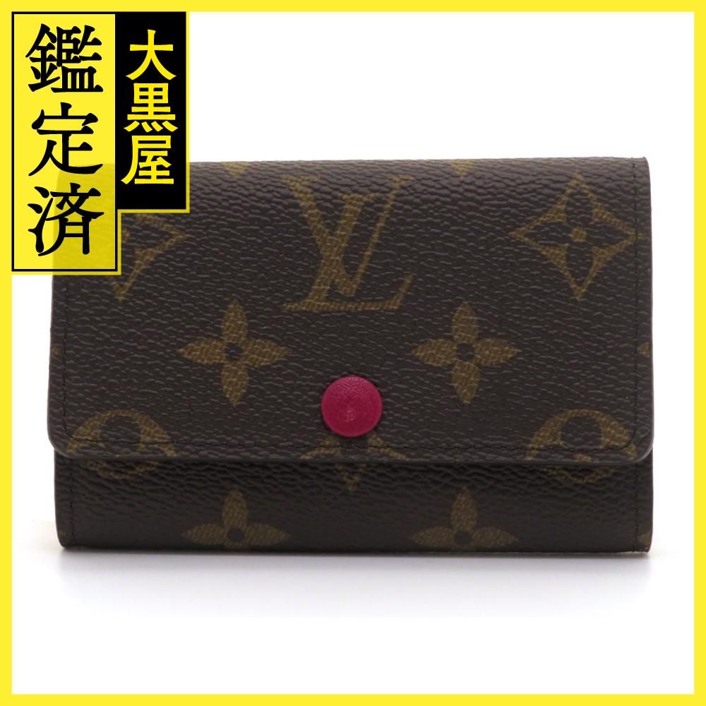 LOUIS VUITTON ルイ・ヴィトン ミュルティクレ6 モノグラム フューシャ