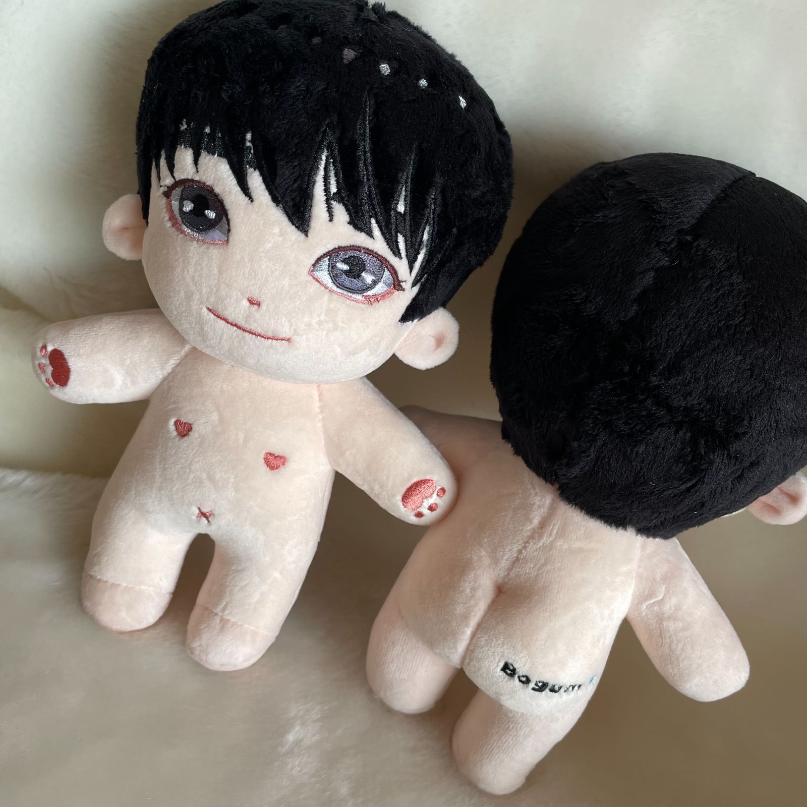 パクボゴム ぬいぐるみ お洋服セット キャラクター ドール用 着せ替え服 パクボゴム セーラー服上下