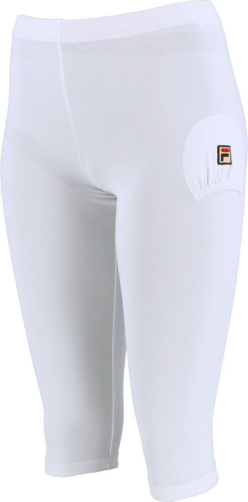 フィラ FILA テニス ウィメンズ 3|4レギンス VL8028 01 ホワイト