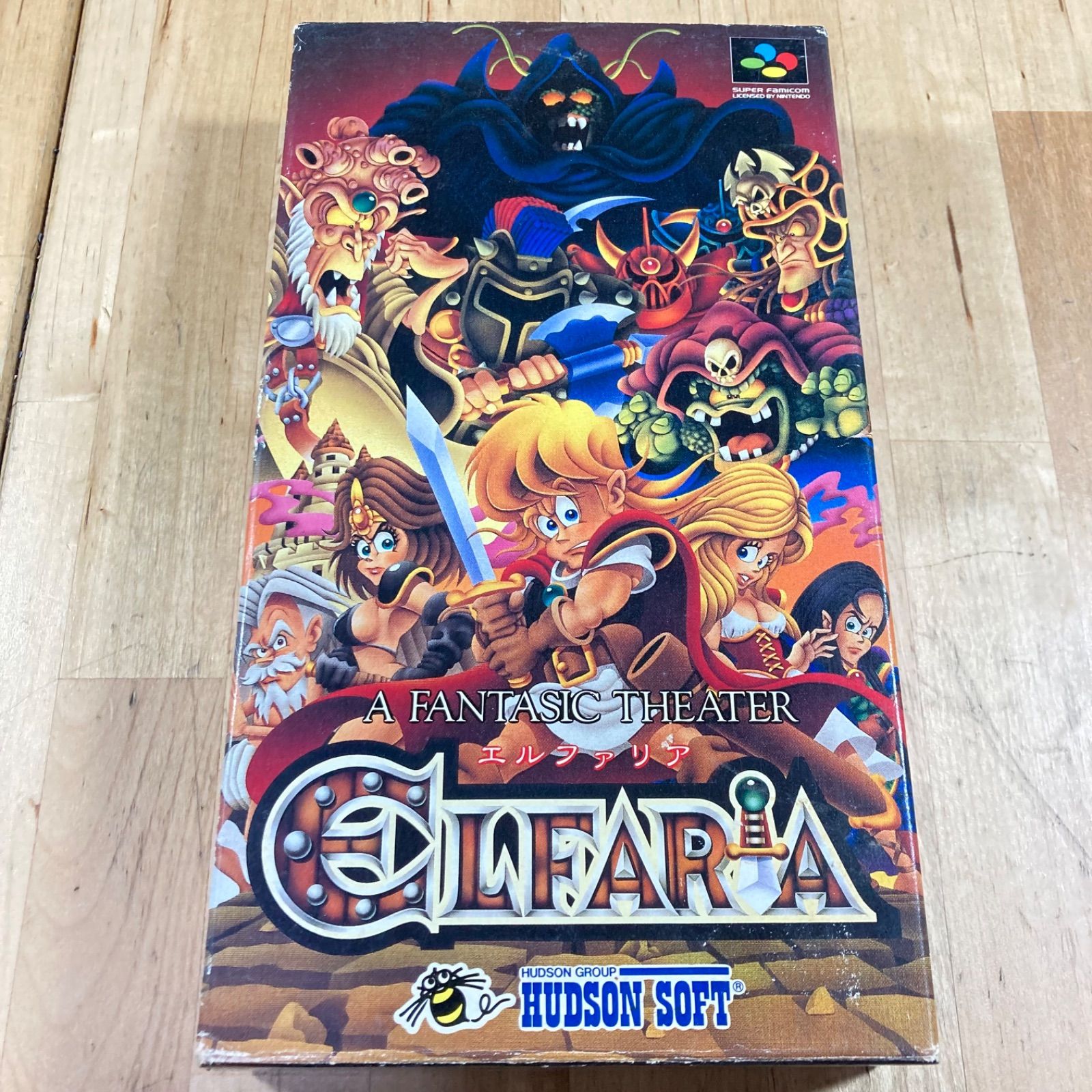 美品！『エルファリア』スーパーファミコン 楽天市場】【中古】【箱説明書なし】[SFC] エルファリア(ELFARIA
