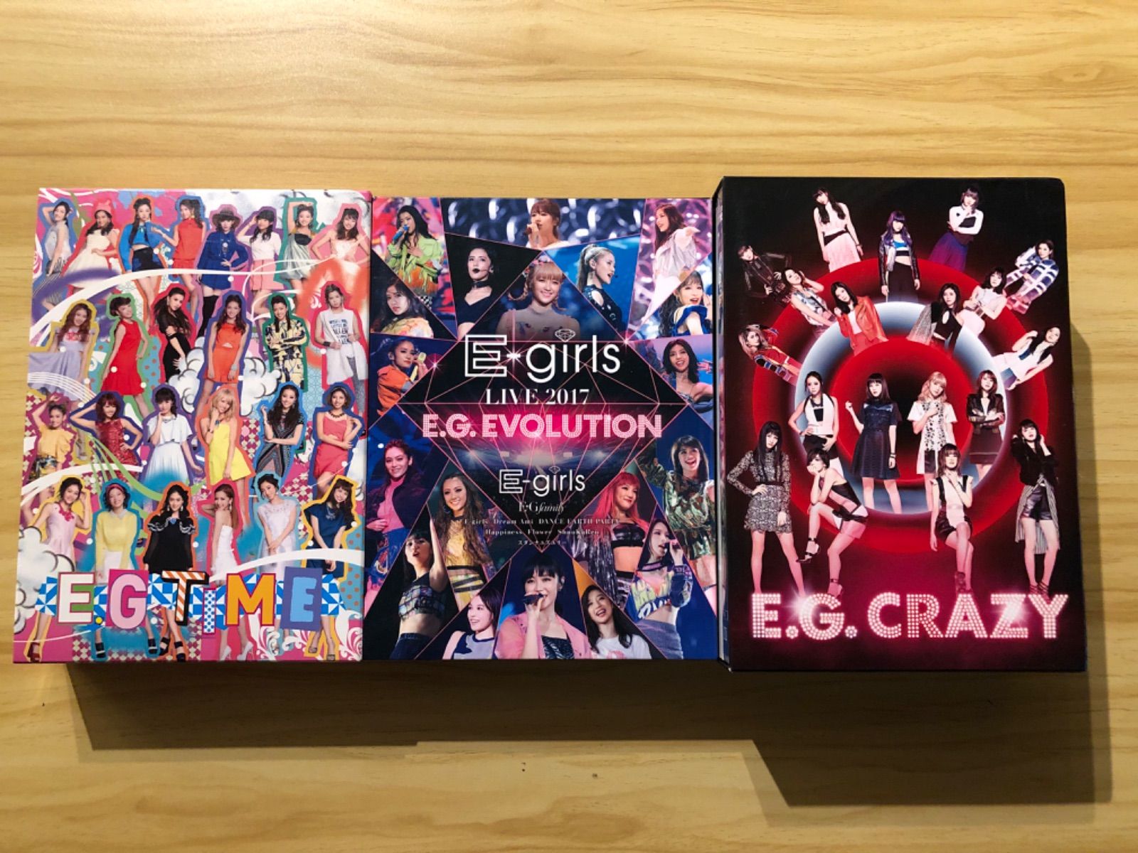 中古] E-girls E.G.TIME (2CD+3Blu-ray) /E.G. CRAZY (2CD+3Blu