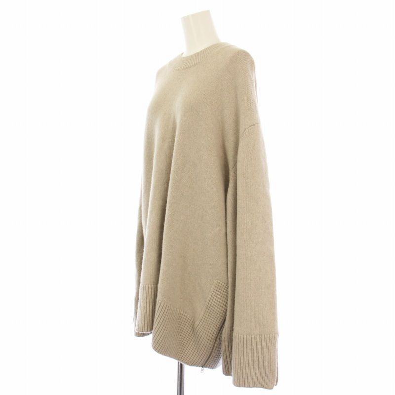 メゾンキツネ MAISON KITSUNE サイドジップ オーバーサイズ ニット  