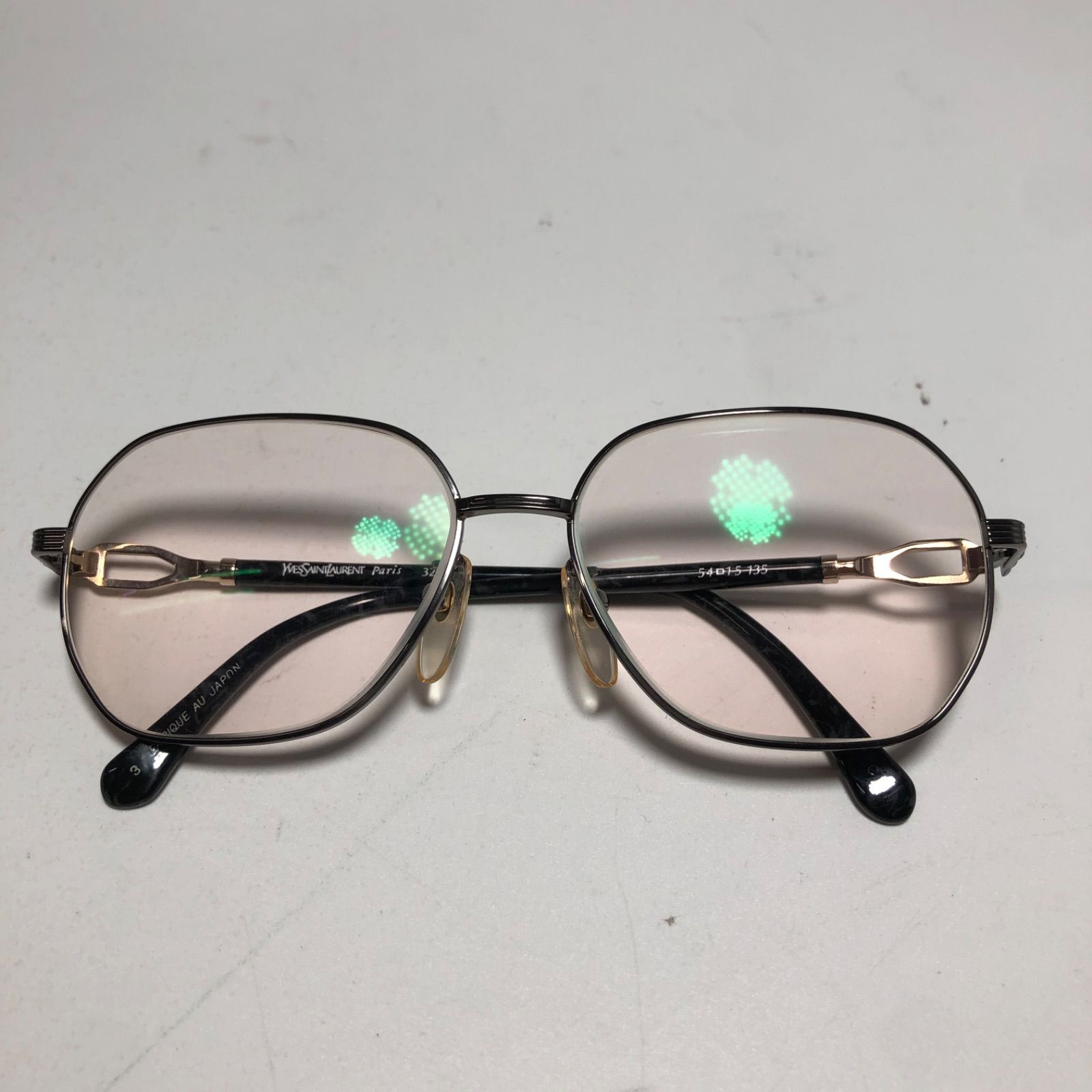 M1014-6-5 YSL イブサンローラン 眼鏡 メガネ 度あり - メルカリ