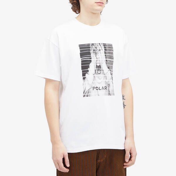 新作【Polar Skate co】スクリーム Tシャツ POLAR SKATE CO. SCREAM TEE WHITE【 ポーラー スクリーム T