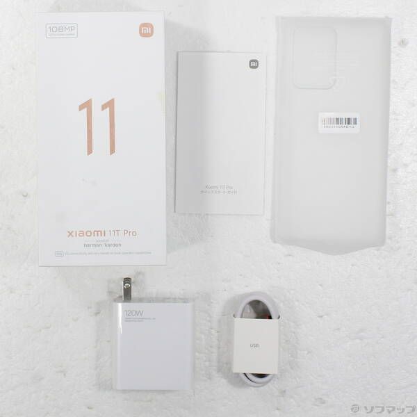 品〕 Xiaomi 11T Pro 256GB メテオライトグレー 2107113SR SIMフリー