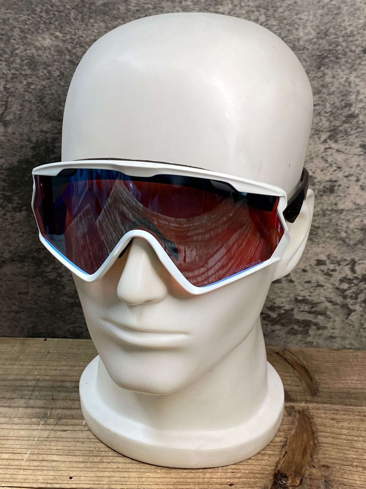 JB956 オークリー OAKLEY ウィンドジャケット WIND JACKET2.0 プリズムレンズ 白 アイウェア