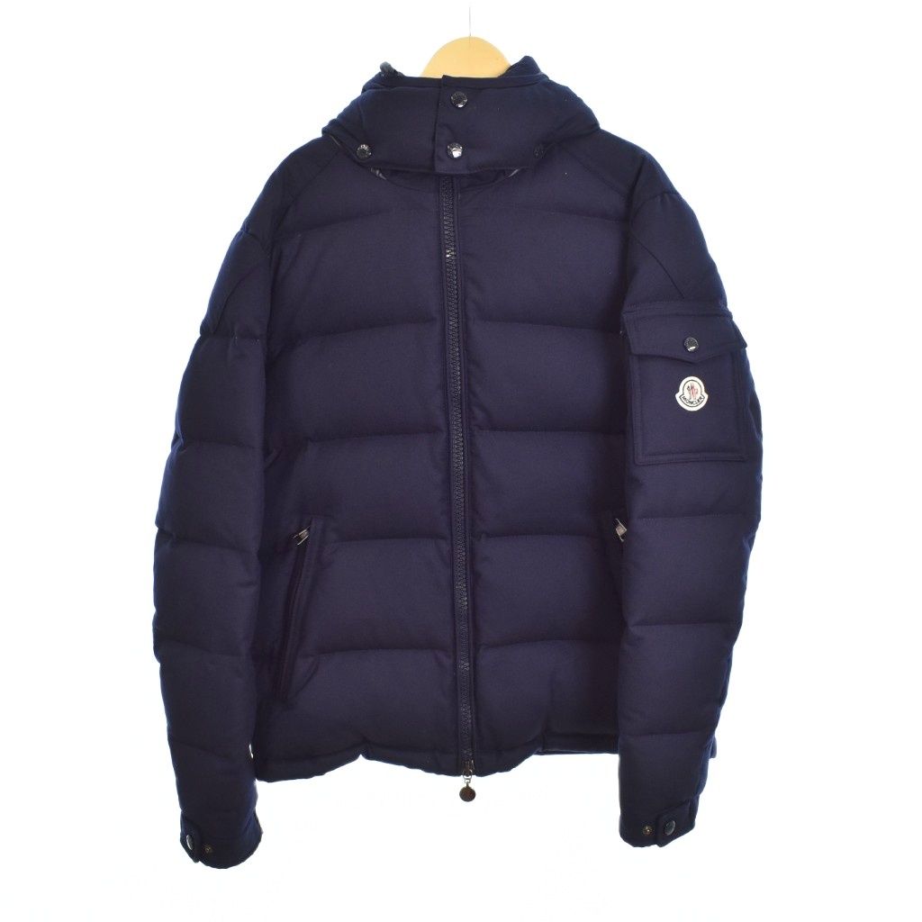 モンクレール MONCLER MONTGENEVRE モンジュネーブル ダウンジャケット ウール 3 紺 ネイビー 32091403380554272