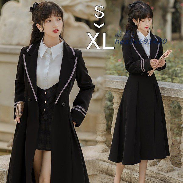 レディース トレンチコート 春秋 ロング丈 コート アウター エレフェミニン 暖かい ジャケット 小さいサイズ 無地 hea5v691420