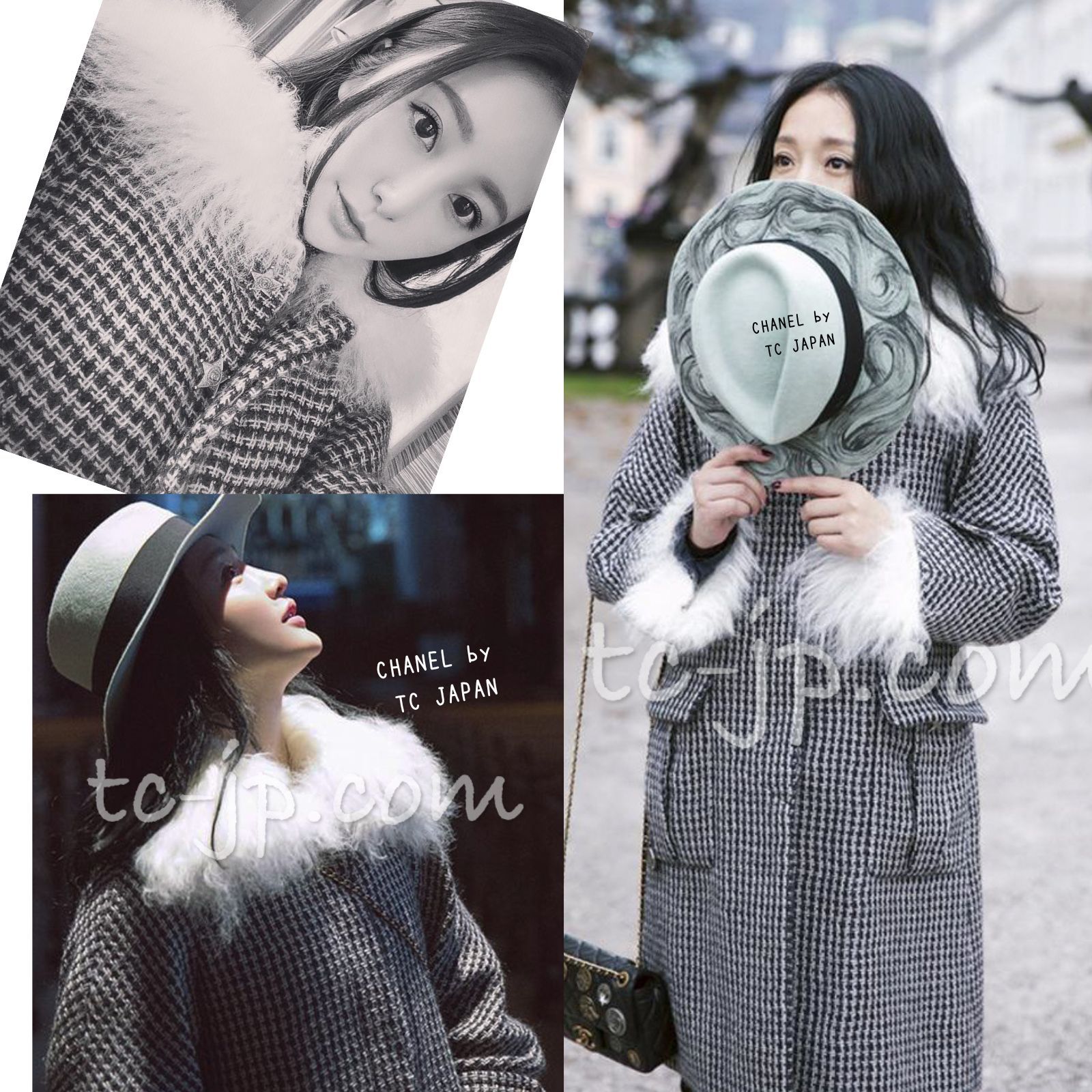 CHANEL シャネルファーロングコート - メルカリ