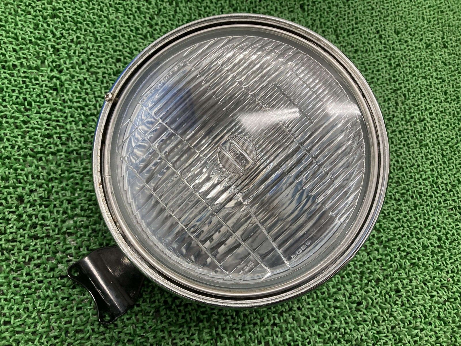 W650 ヘッドライト 5804 カワサキ 純正 バイク 部品 EJ650A W400 クロームケース リム 割れ欠け無し 車検 Genuine Uw