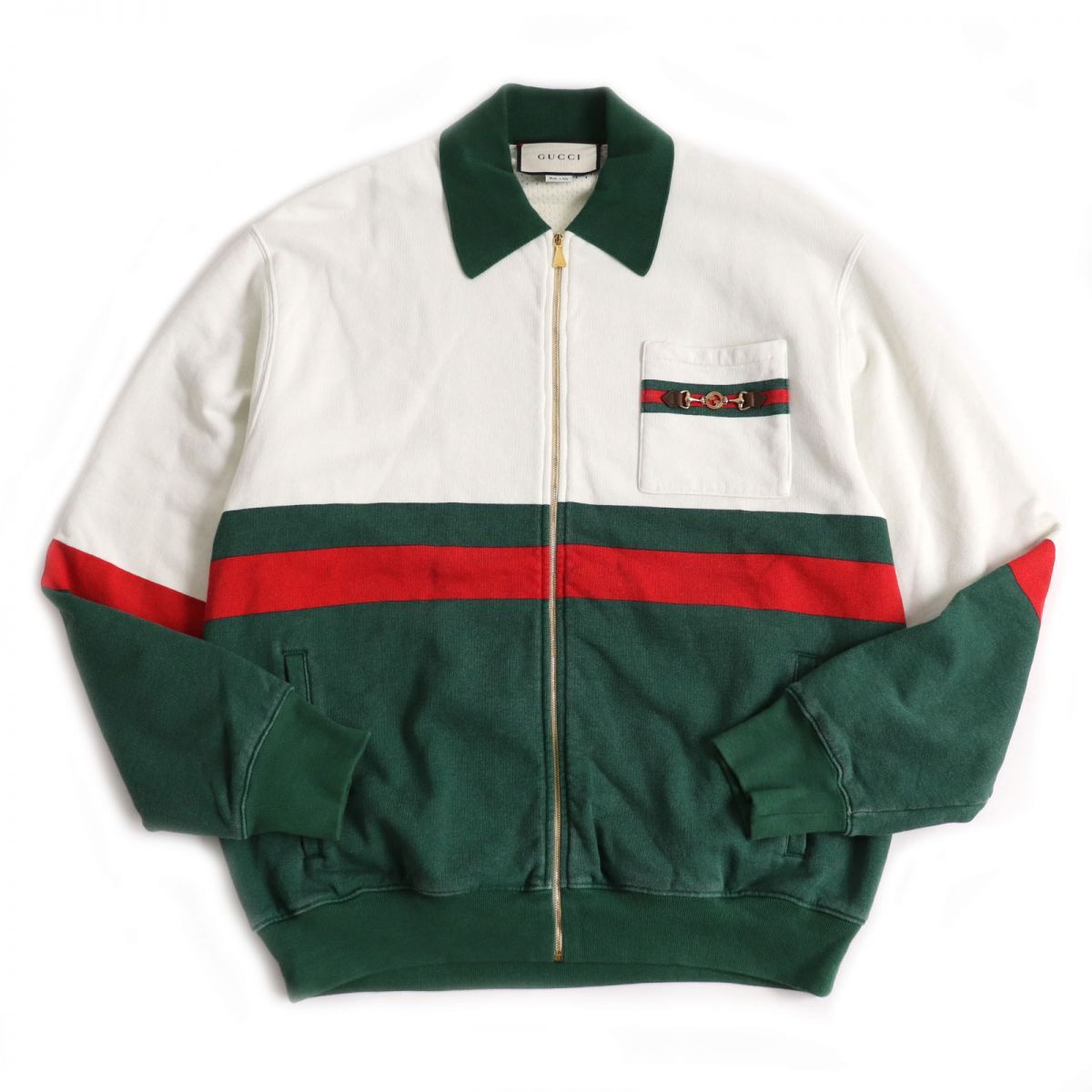 グッチ 625402 ホースビット GG ウェブライン 色褪せ風加工