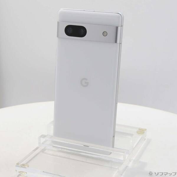 中古品〕 Google Pixel 7a 128GB スノー GA04274-JP SIMフリー