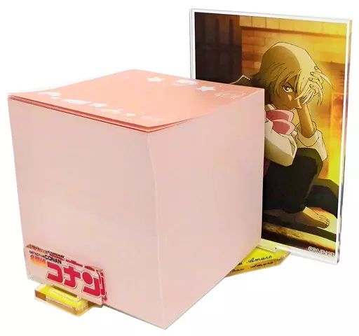 安室透 ブロックメモ帳付きアクリルスタンド 【アクスタのみ】星 中古】アクリルスタンド・アクリルパネル 安室透 ブロックメモ帳