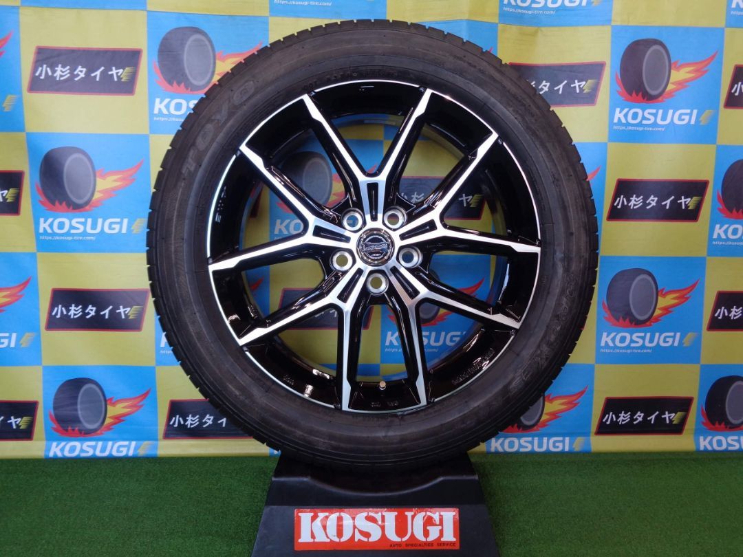 80系ハリアー 19インチ 中古セット 225/55R19 トーヨー