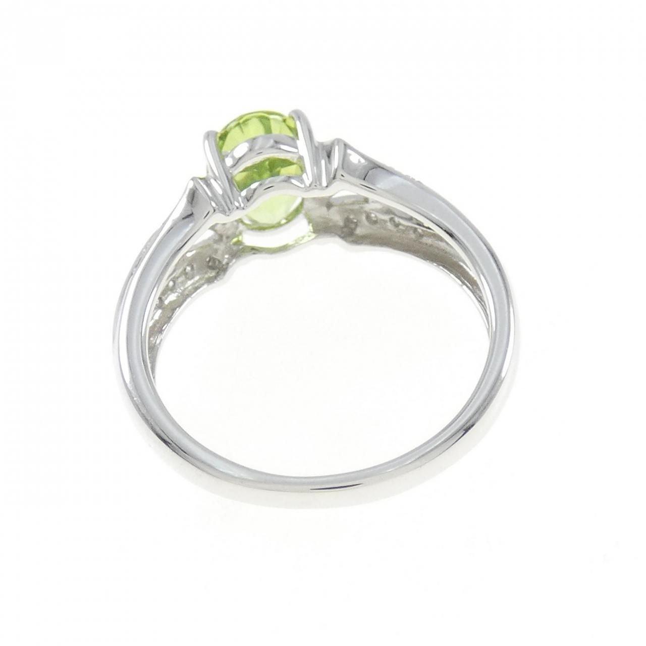 K14WG ペリドットリング 楽天市場】【送料無料】 K14WG ペリドット リング #396 指輪