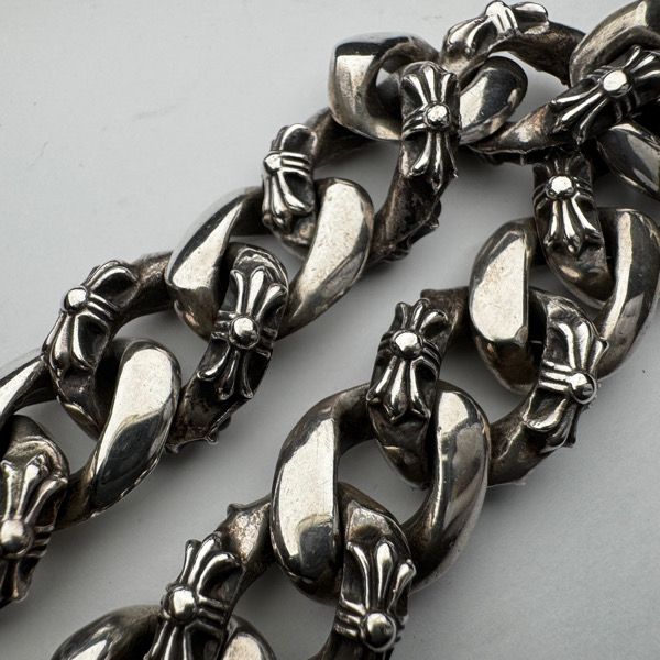 オールドクロムハーツ 正規品 ファンシークリップブレスレット 13Link オールド刻印】CHROME HEARTS/クロムハーツ ファンシーチェーン