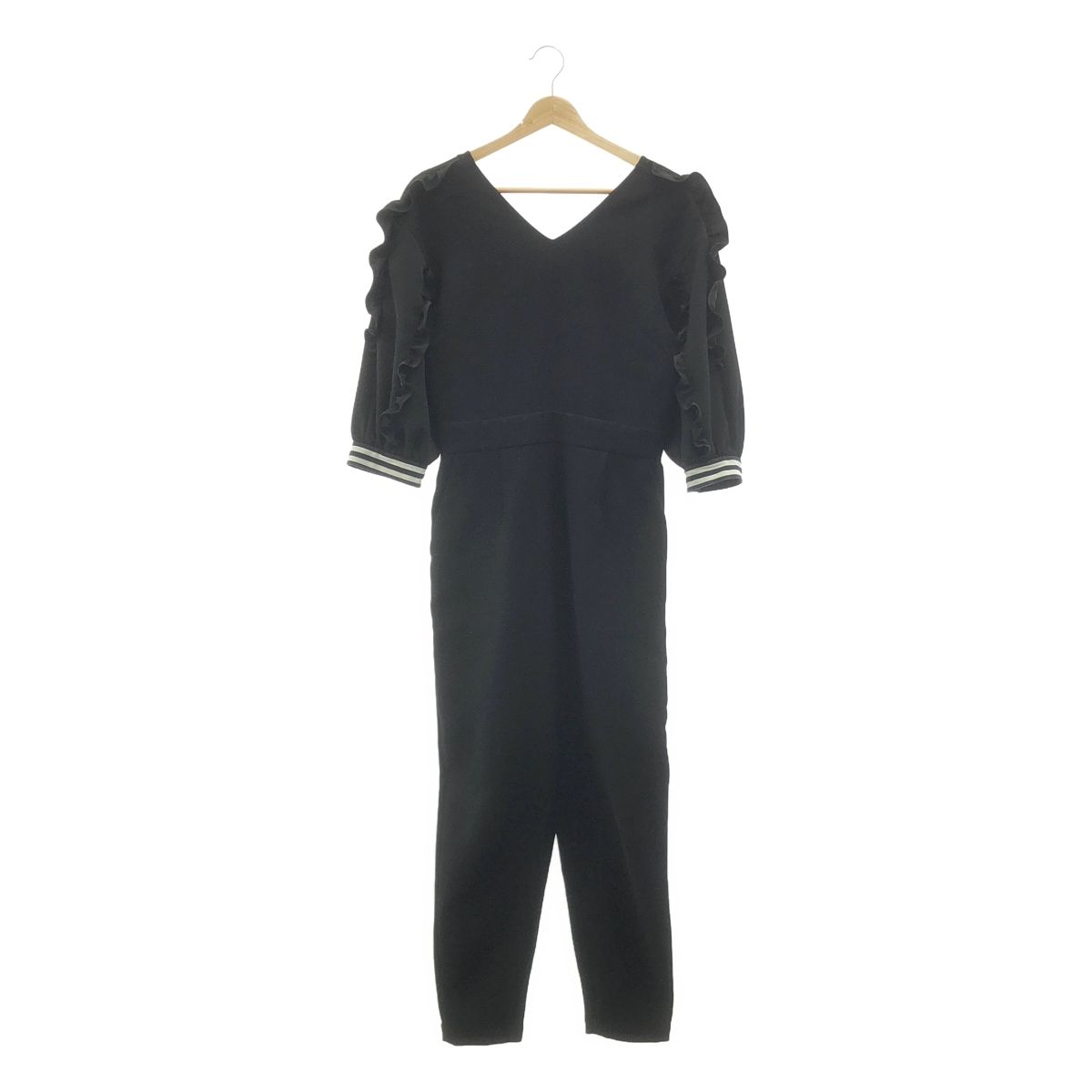 BORDERS Borders at Balcony ジャンプスーツ at BALCONY ラッフル