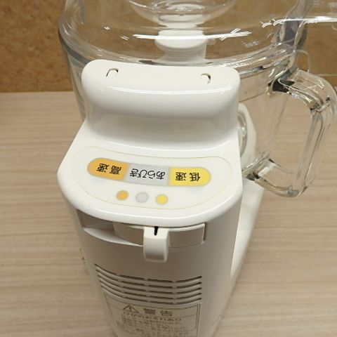 生活家電 Panasonic パナソニック MK-K81-W フードプロセッサー ホワイト