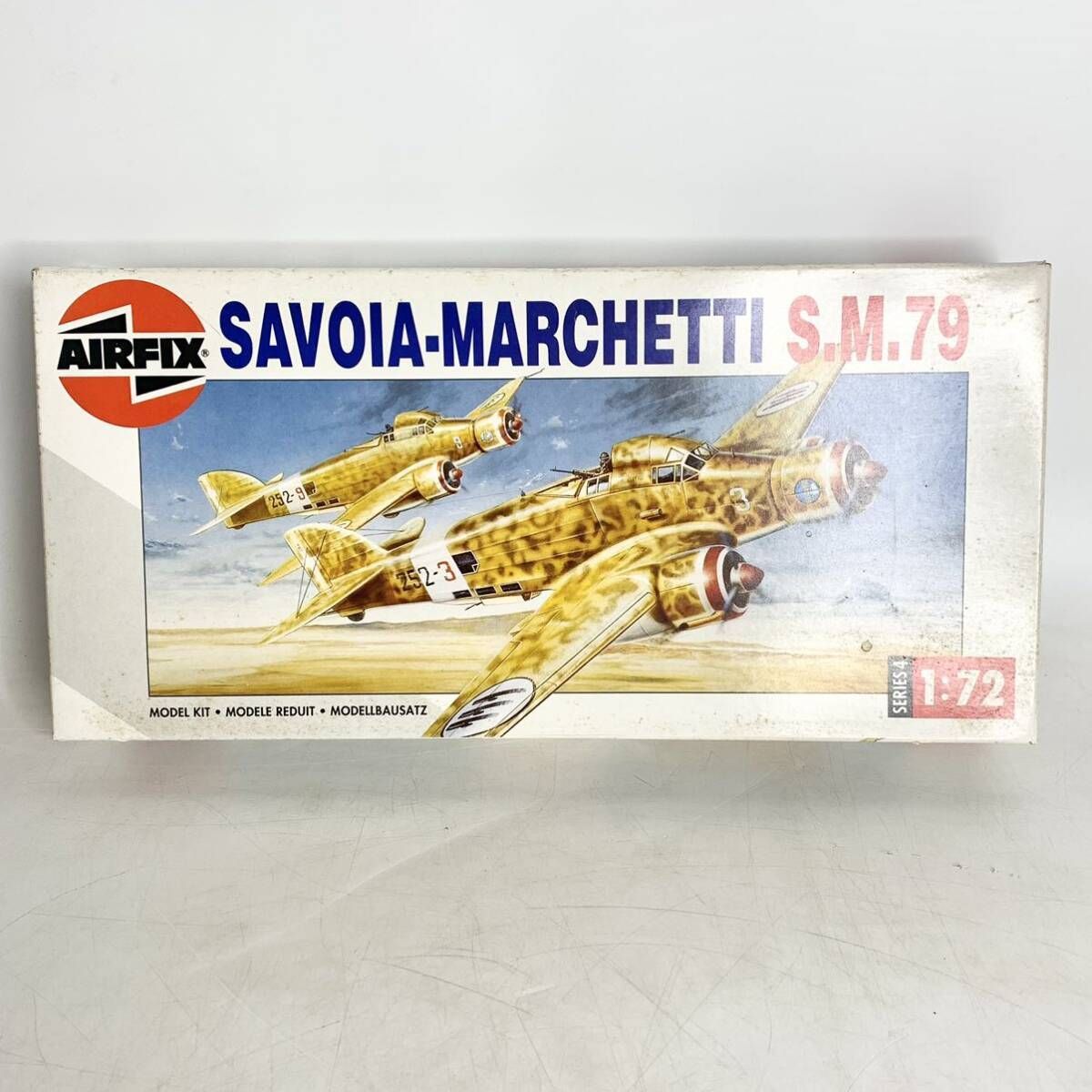 未組立 AIRFIX エアフィックス 1/72 サヴォイア・マルケッティ SAVOIA-MARCHETTI S.M.79 プラモデル 04007 現状品