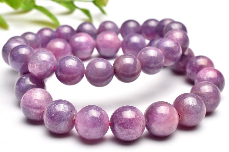 南アフリカ産ピンクパープル ルビー　10mm　ブレスレット 1個売り パワーストーン 天然石 _BG5408-10