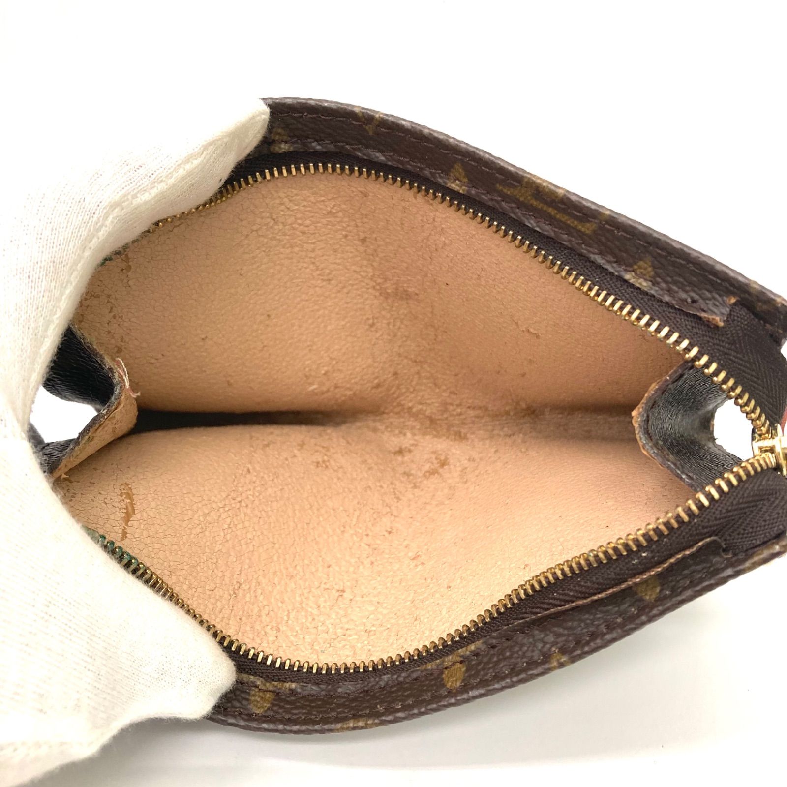 LOUIS VUITTON ルイヴィトン バケットPM ポーチのみ モノグラム 美品】LOUIS VUITTON ルイヴィトン モノグラム バケット付属