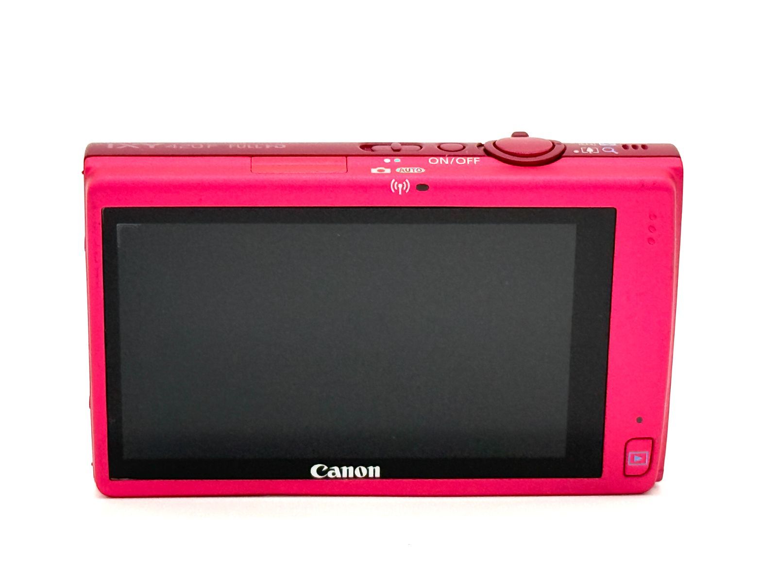 Canon IXY 420F レッド 撮影可能 2024 ジャンク コンパクトデジタル