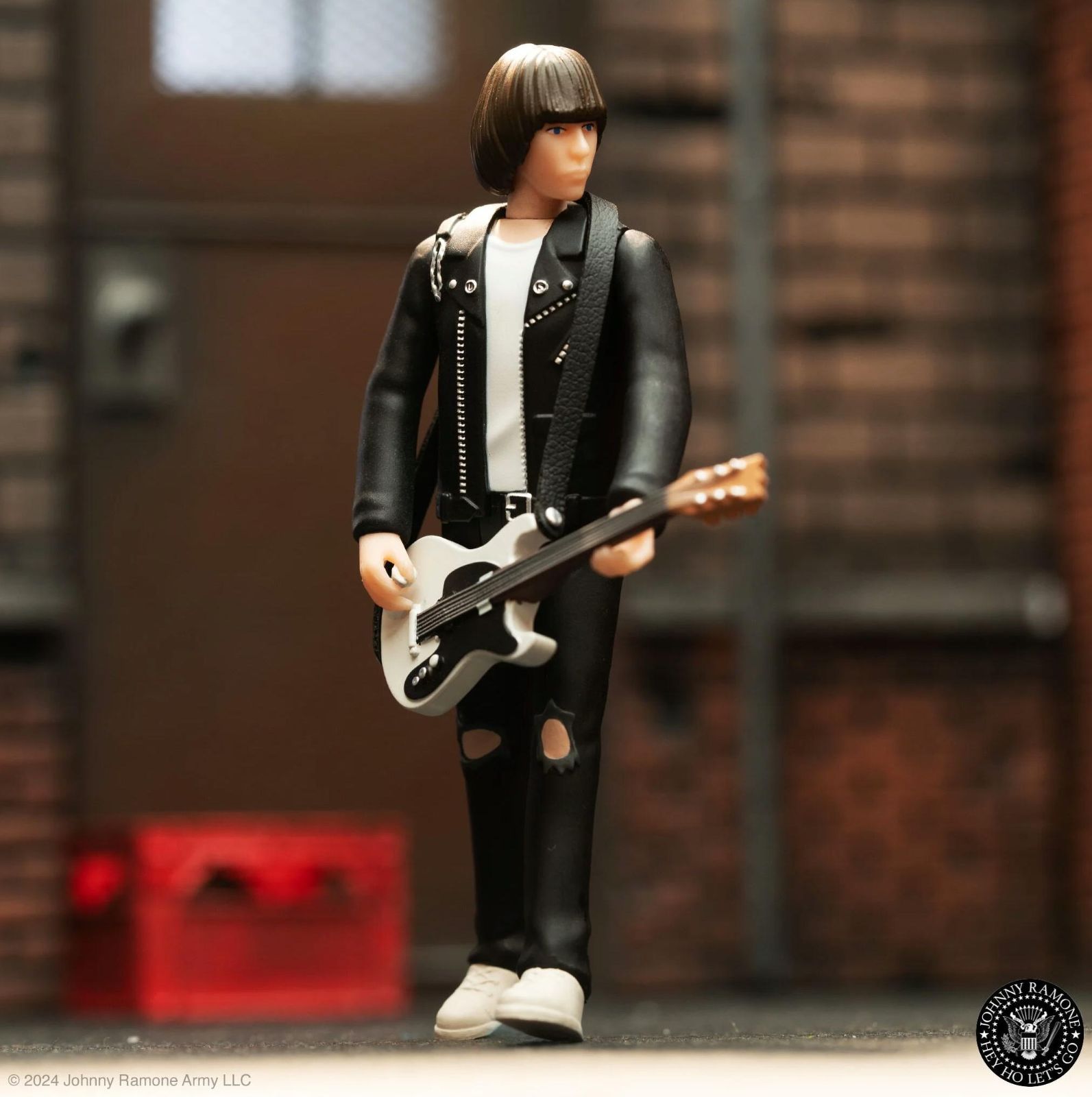 ジョニー ラモーン Re Action フィギュア Wave2 Johnny Ramone