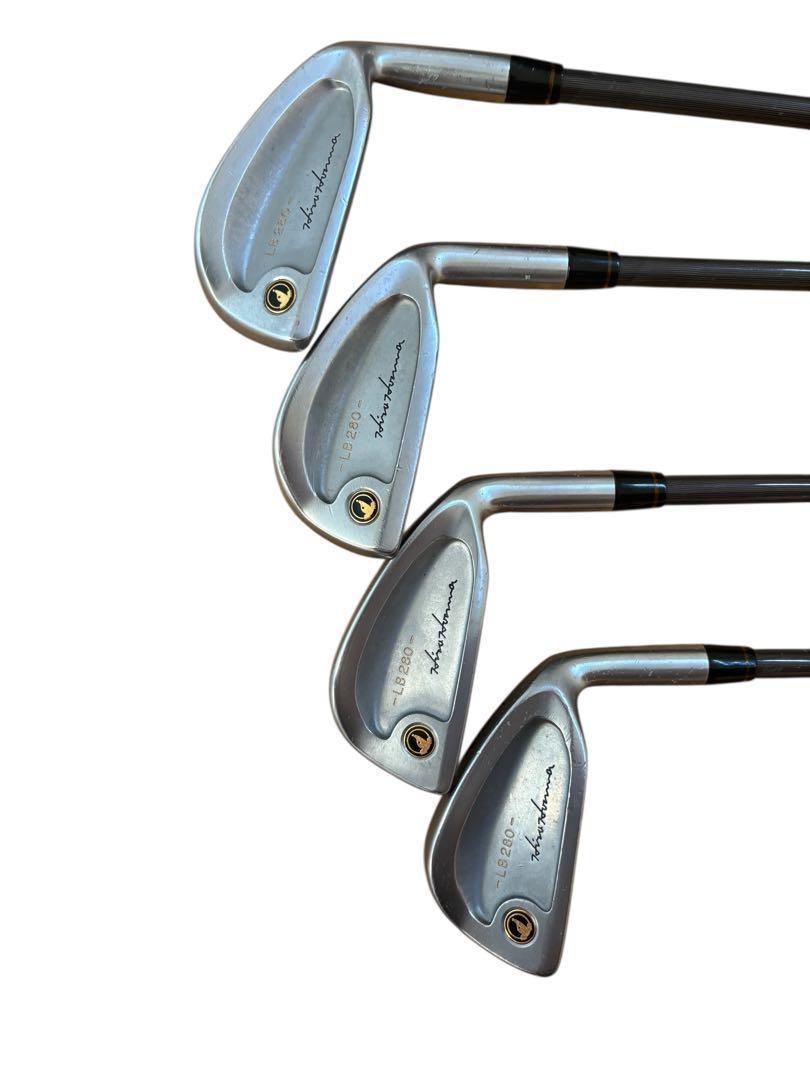 希少】HONMA LB280アイアン、パーシモンドライバー 11本セット - メルカリ