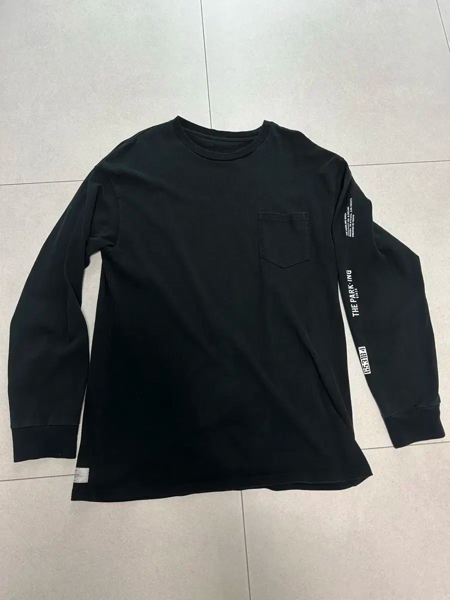 THE PARK-ING 銀座 ブラック 長袖Tシャツ ザ パーキング銀座 Tシャツ XL