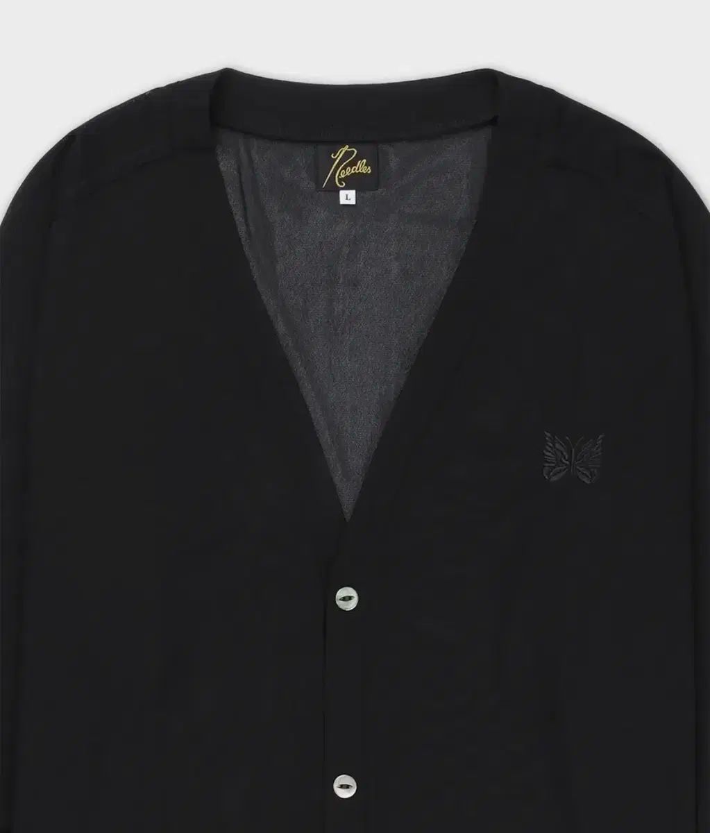 needles 黒 Vネックカーディガン 21aw needles カーディガン