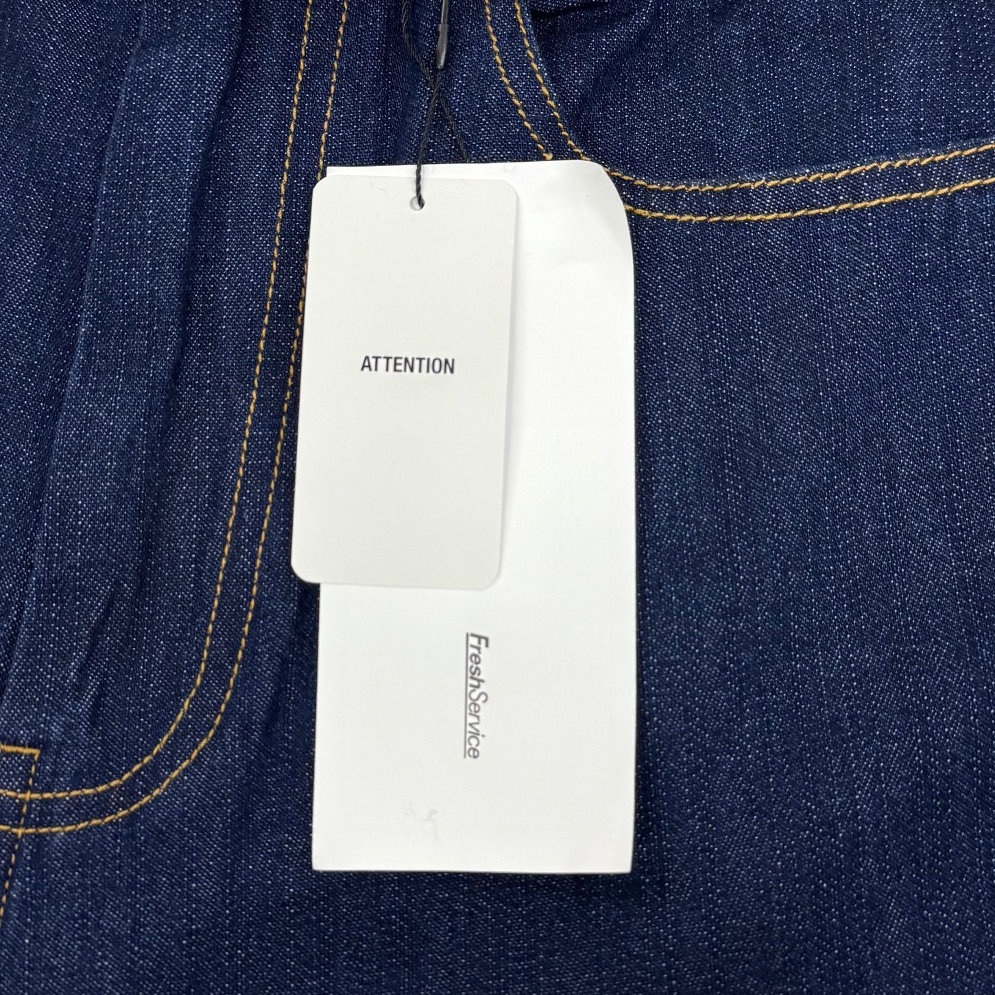 参考上代17600円 未使用品 FreshService 24AW CORPORATE DENIM FIVE 